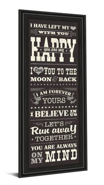 Classy Art L-O-V-E Il by Pela Studio Wall Art-1