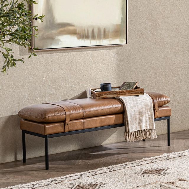 Classic Home Celiah Tan Bench-1