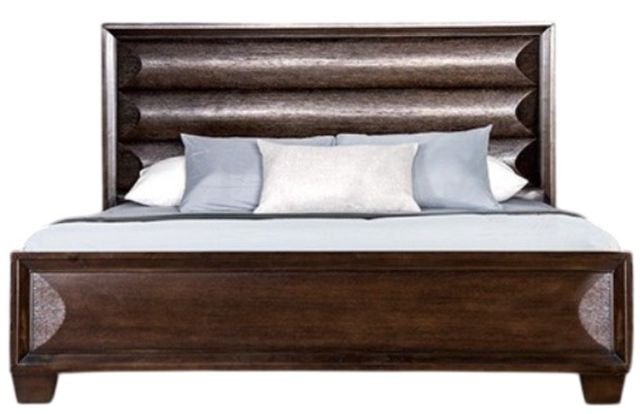Furniture of America® Chemnitz Espresso Eastern King Panel Bed-0