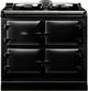 AGA™ 39" Black Dual Control Electric Range-0