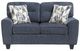 Homelegance® Bennett Blue Loveseat-2