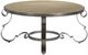 Bernhardt Villa Toscana Criollo Cocktail Table with Textured Carbone Base-0