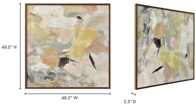 Moe's Home Collection Serendipity Framed Painting-3