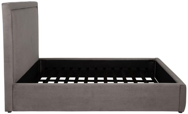 Coaster® Lawson Mushroom Full Upholstered Platform Panel Bed-3