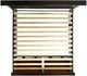 Elements International Slater 4-Piece Black King Platform Bedroom Set-3