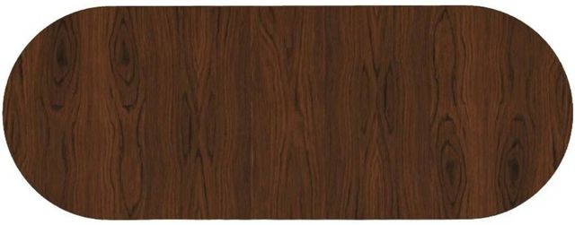 Mavin Customizable 84" Oval Extendable Dining Table with 12" Leaf-3