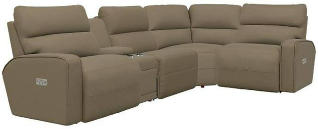 La-Z-Boy® Maddox 5-Piece Buff L-Shape Sectional-0