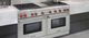 Wolf® 60" Stainless Steel Pro Style Gas Range-4