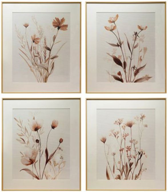 Signature Design by Ashley® Chettings 4-Piece Wall Art Set-0
