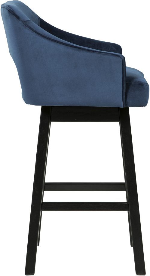 Signature Design by Ashley® Tallenger Blue/Dark Brown Bar Stool-2
