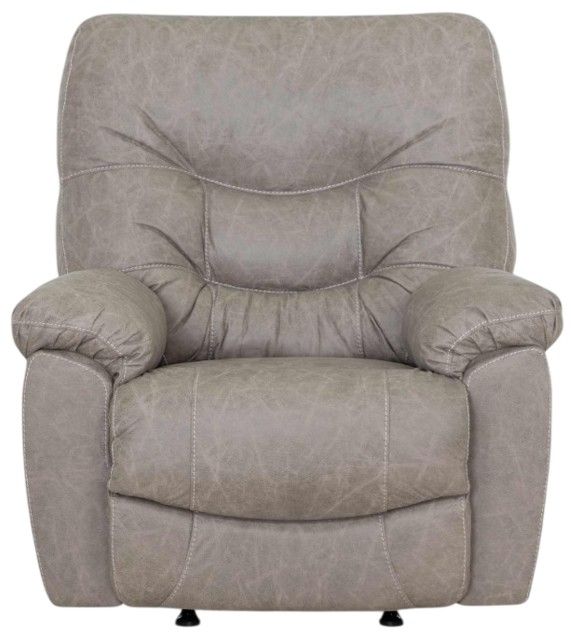 Franklin™ Wessex Cowboy Stone Fabric Manual Recliner-3