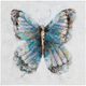 Bassett Mirror Metallic Butterflies 4-Piece Wall Art Set-2