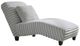 American Wholesale Furniture Cloud Heights Silver Chaise Lounge-0