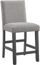 Elements International Seneca 5-Piece Gray Counter Dining Set-3