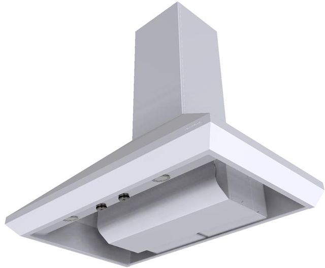 Vent-A-Hood® 36" White Euro Style Wall Mounted Range Hood-3