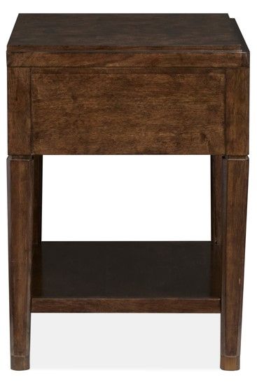 Magnussen Home® Rowan Espresso Brown Open Nightstand-2