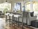 Universal Explore Home™ Mitchell 4-Piece Graystone/Zora Cream Console Table Set-1