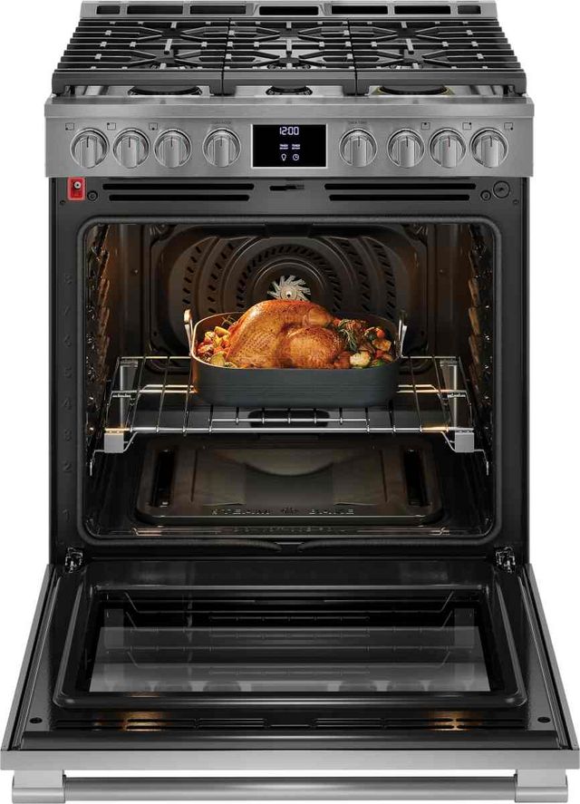 Frigidaire Professional® 30" Smudge-Proof® Stainless Steel Freestanding Gas Range-2