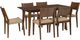 Powell® Cosgrove 7-Piece Brown/Natural Dining Set-0
