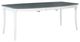 John Thomas Furniture® Cosmopolitan Salerno Heather Gray Dining  Table with White Legs-0