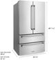 ZLINE 36" 22.5 Cu. Ft. Fingerprint Resistant Stainless Steel Counter Depth French Door Refrigerator-4
