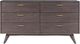 TOV Furniture Loft Brown Wooden 6 Drawer Dresser-0