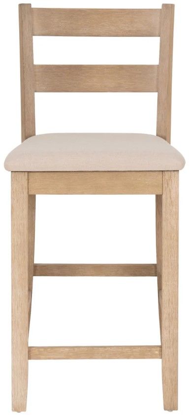 Linon Torino Gray Wash Soho Counter Stool-3