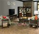 Whittier Wood® Furniture McKenzie Caffè 64" Sound Bar Media Console-1