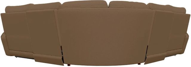 La-Z-Boy® Maddox Camel Reclining Sectional with Custom Layout Options-3