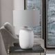 Uttermost® Winterscape Cream/Ivory Table Lamp-1