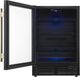 FORNO® Frescolino Series Alta Qualita 24" 4.8 Cu. Ft. Fingerprint Resistant Black Beverage Center -3