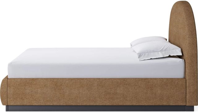 Modus Furniture Flex Porcini Chenille California King Upholstered Bed-3