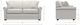 La-Z-Boy® Amanda Ash Apartment Size Sofa-5