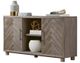 Martin Furniture Palisades Brushed gray 60″ TV Console-1