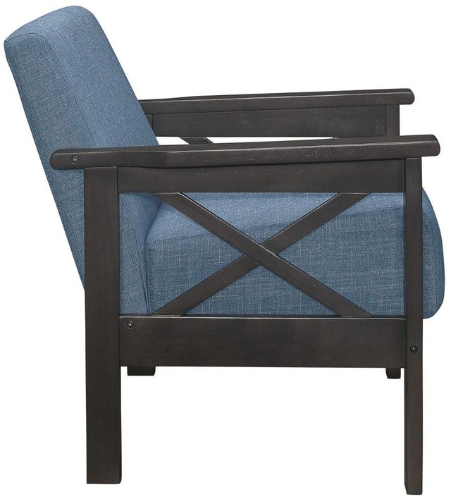 Mazin Furniture Herriman Blue Accent Chair-2