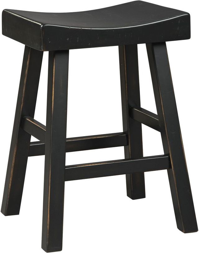 Signature Design by Ashley® Glosco Black Counter Stool-1