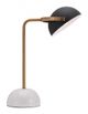Zuo® Irving Black/White Table Lamp-2