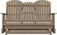 Signature Design by Ashley® Hyland Wave Driftwood Plastic Outdoor Glider Loveseat-1