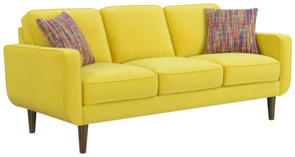 Emerald Home Jax Sunshine/Yellow Sofa | Liddiard Home Emerald Home Jax Sunshine/Yellow Sofa | Liddiard Home