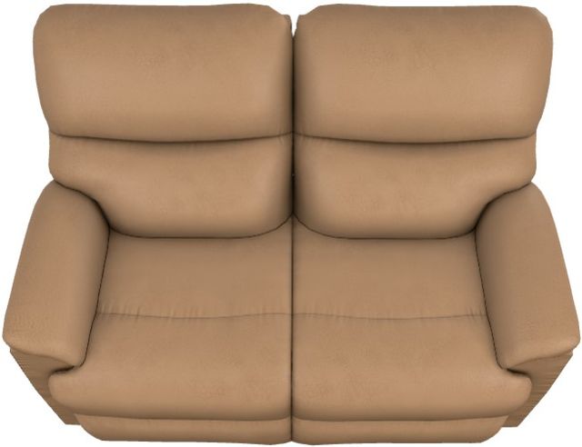 La-Z-Boy® Trouper Fawn Power Reclining Loveseat with Headrest and Lumbar-4