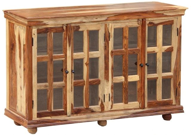 Jaipur Furniture Tahoe Brown 24-Glass Sideboard-0
