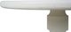 Elizabeth Ann Home Kenzie Rugged White Round Dining Table-1