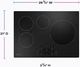 GE Profile™ 30" Black Induction Cooktop-2