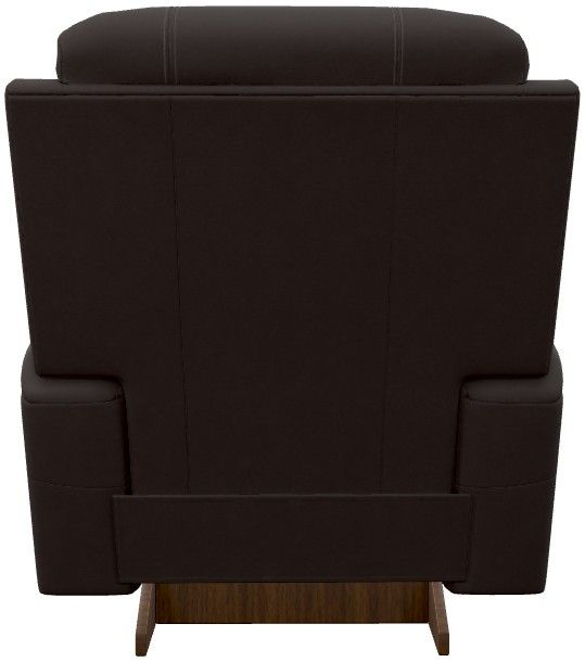 La-Z-Boy® Ace Chocolate Leather Manual Rocking Recliner-4