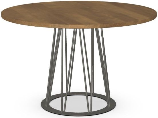 Amisco Customizable Calypso Dining Table with 39" Solid Birch Top -0