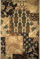 Cosmos Carpets Pazzazz Versailles Beige/Black 8' x 11' Area Rug-0