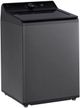 LG 5 Cu. Ft. Platinum Black Impeller Top Load Washer with EasyUnload™ & AI Sensing-3