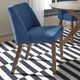 Liberty Furniture Space Savers Nido Blue/Satin Walnut Side Chair-1