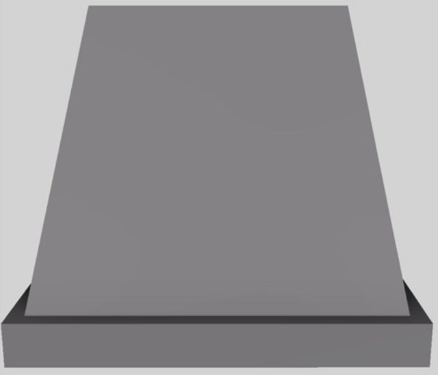 Vent-A-Hood® Designer Series 36" Gunsmoke Wall Mounted Range Hood-0