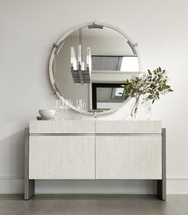Bernhardt Foundations Light Shale/Linen Buffet-1